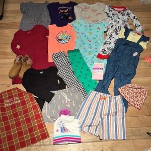 22 pc Bundle of 5T Girl Clothes